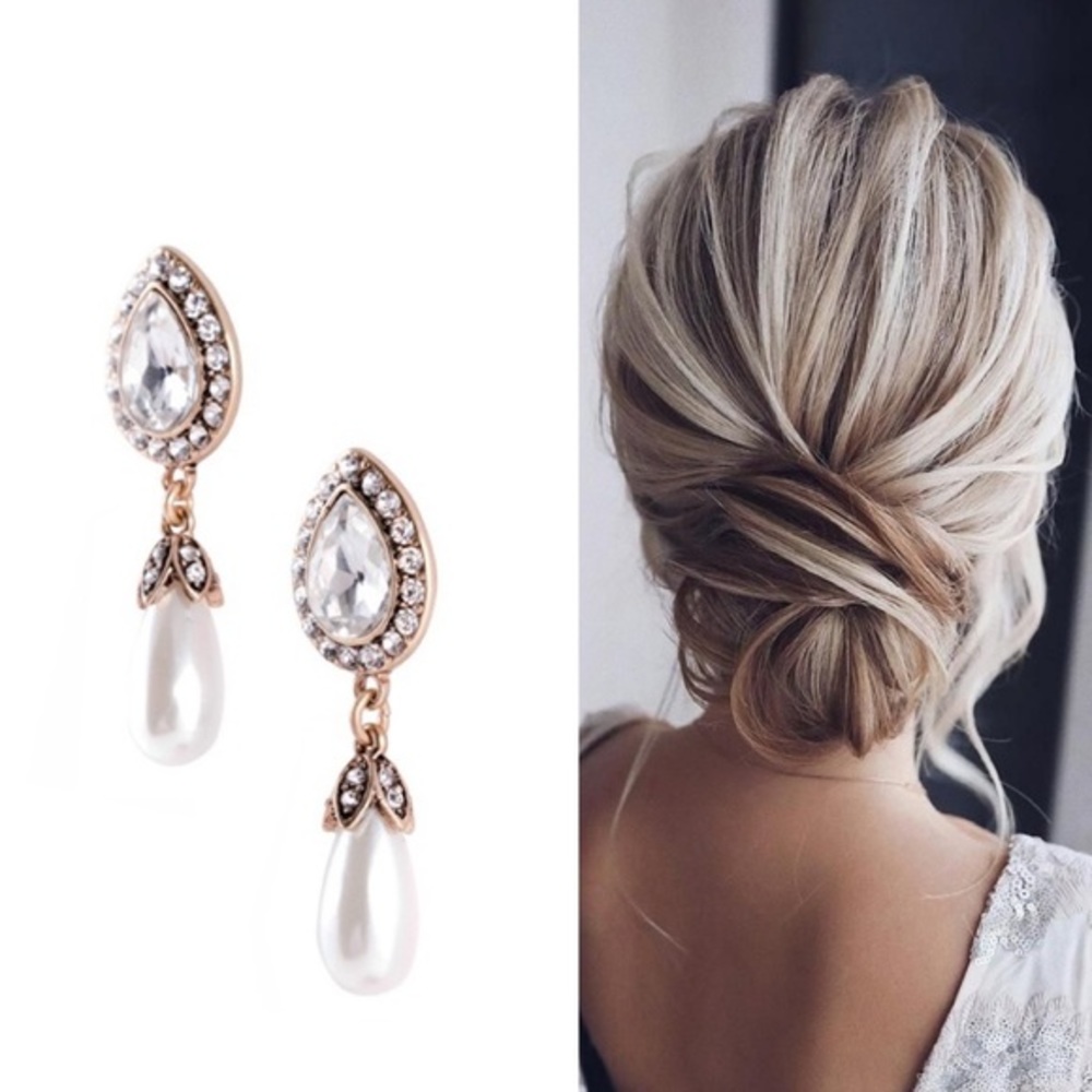 Bride Pearl Earrings